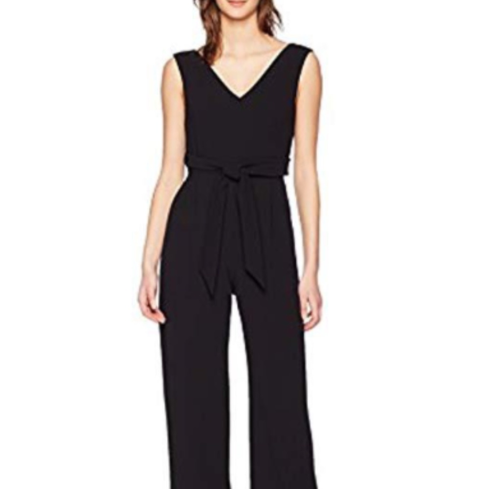 NWT Calvin Klein Sleeveless V Neck Jumpsuit 8